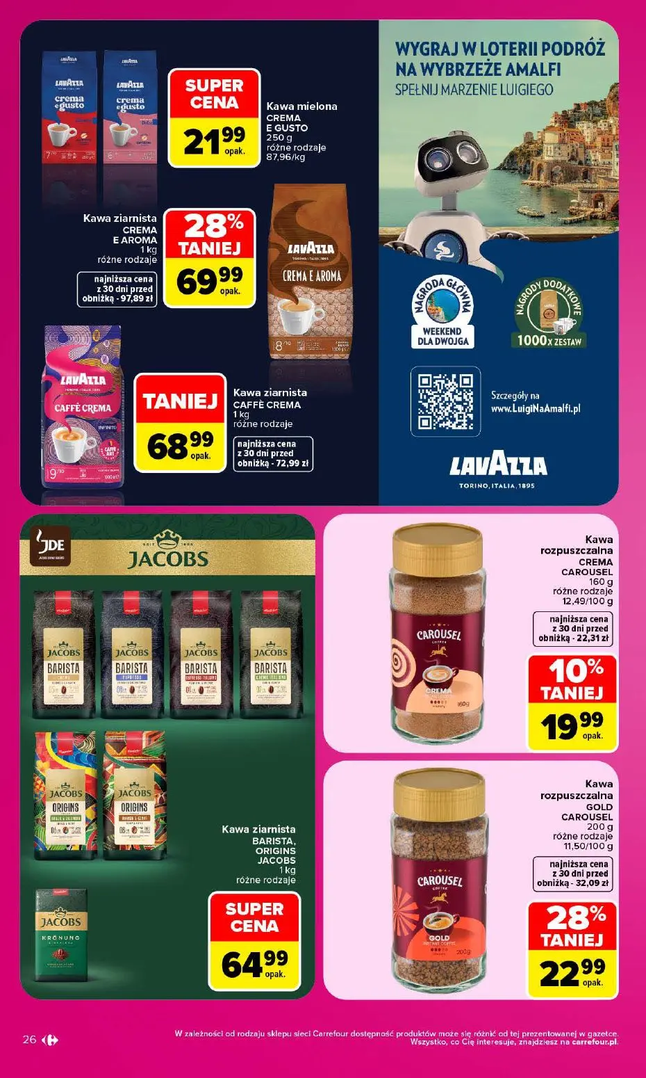 gazetka promocyjna Carrefour 1 + 1 za grosz - Strona 26