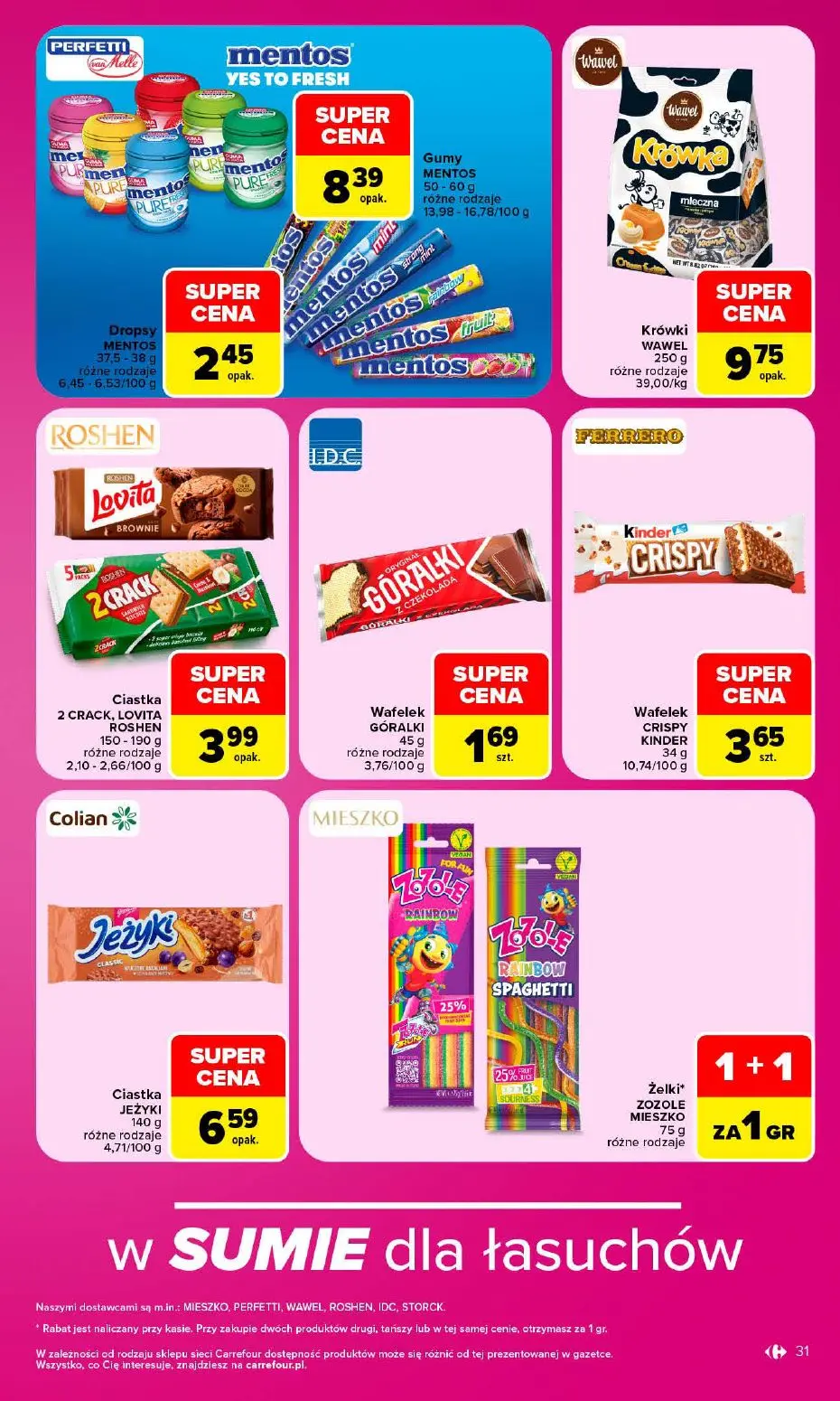 gazetka promocyjna Carrefour 1 + 1 za grosz - Strona 31