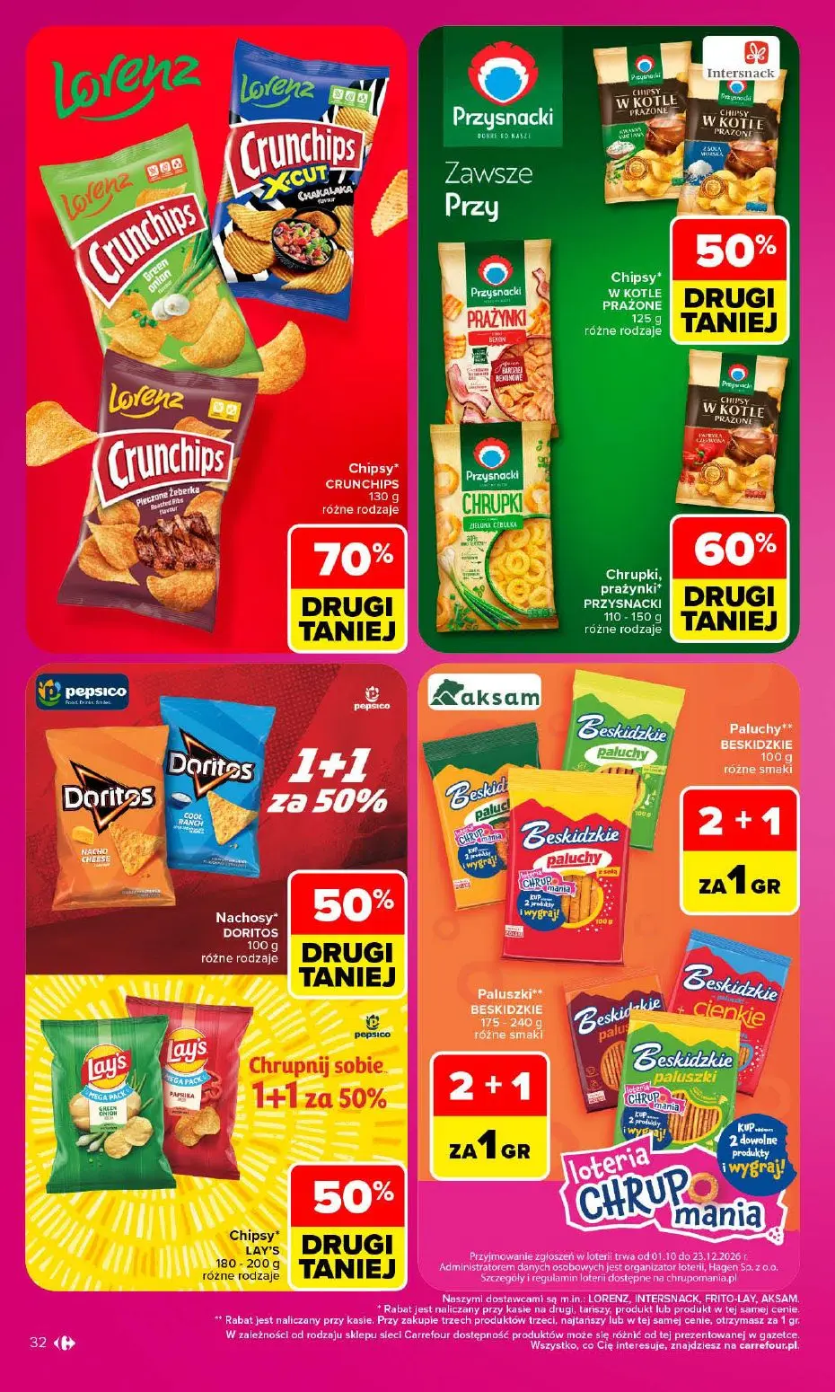 gazetka promocyjna Carrefour 1 + 1 za grosz - Strona 32