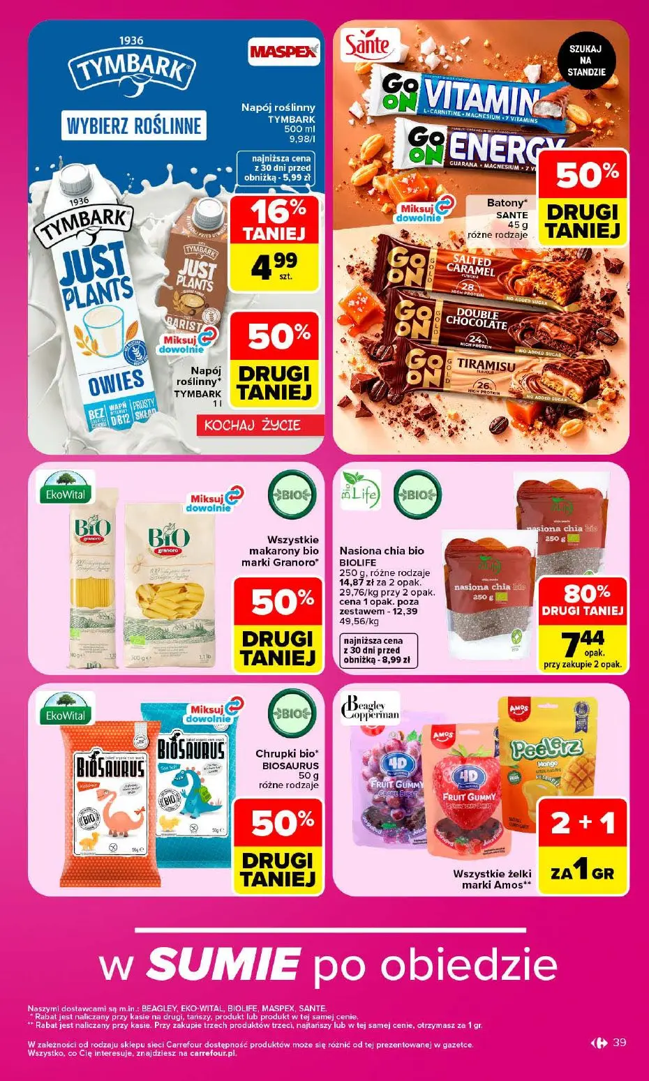 gazetka promocyjna Carrefour 1 + 1 za grosz - Strona 39