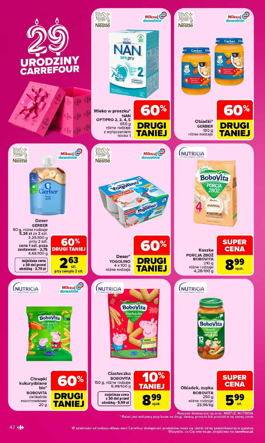 gazetka promocyjna Carrefour 1 + 1 za grosz - Strona 42