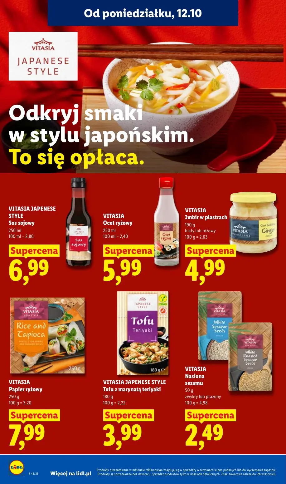 gazetka promocyjna LIDL Od poniedziałku - Strona 66