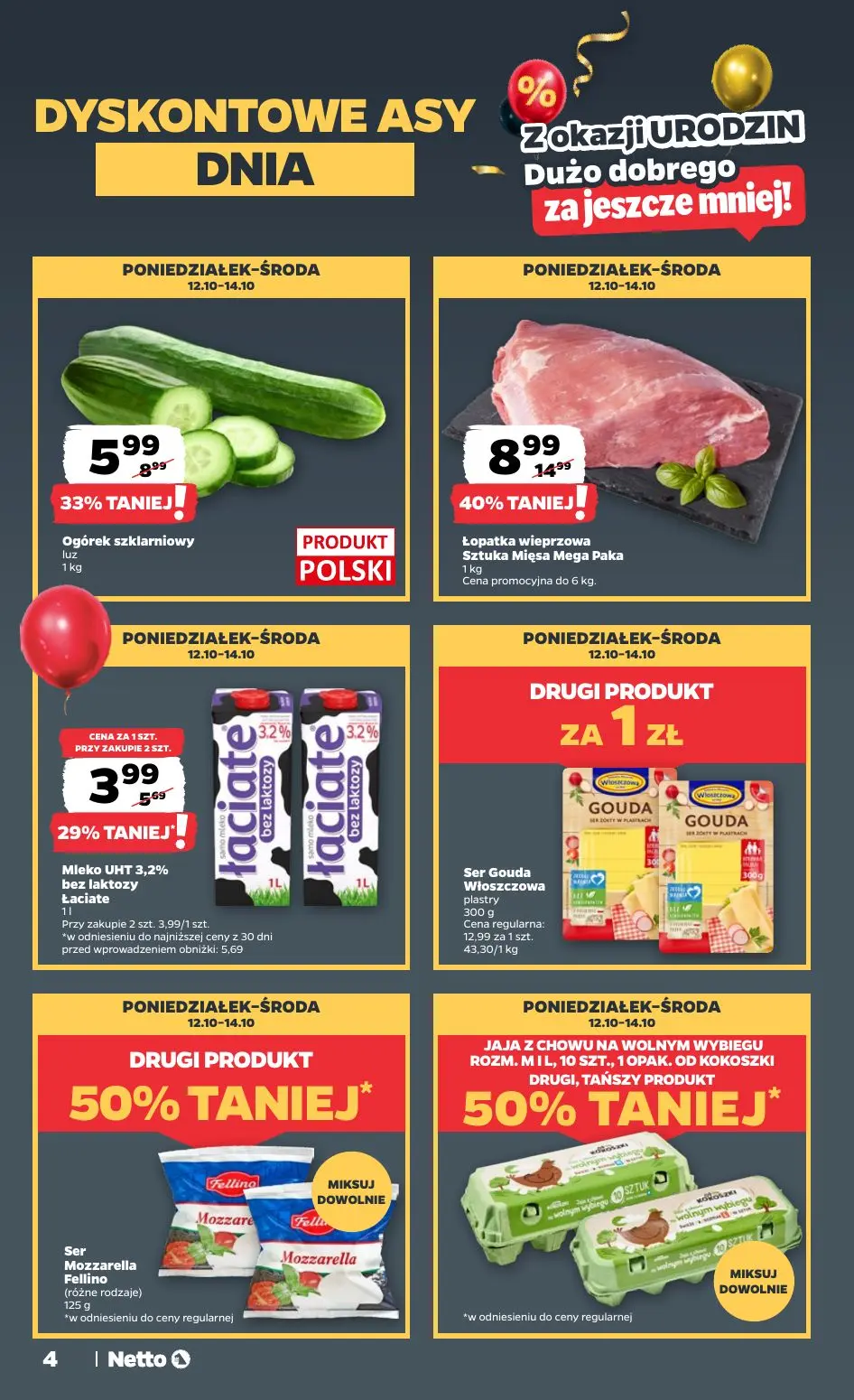 gazetka promocyjna NETTO Gazetka spożywcza - Strona 4