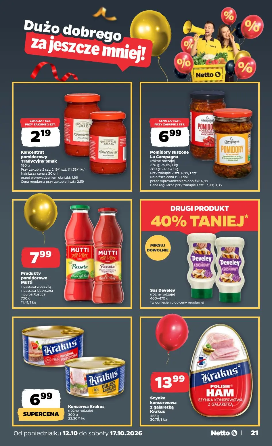 gazetka promocyjna NETTO Gazetka spożywcza - Strona 21