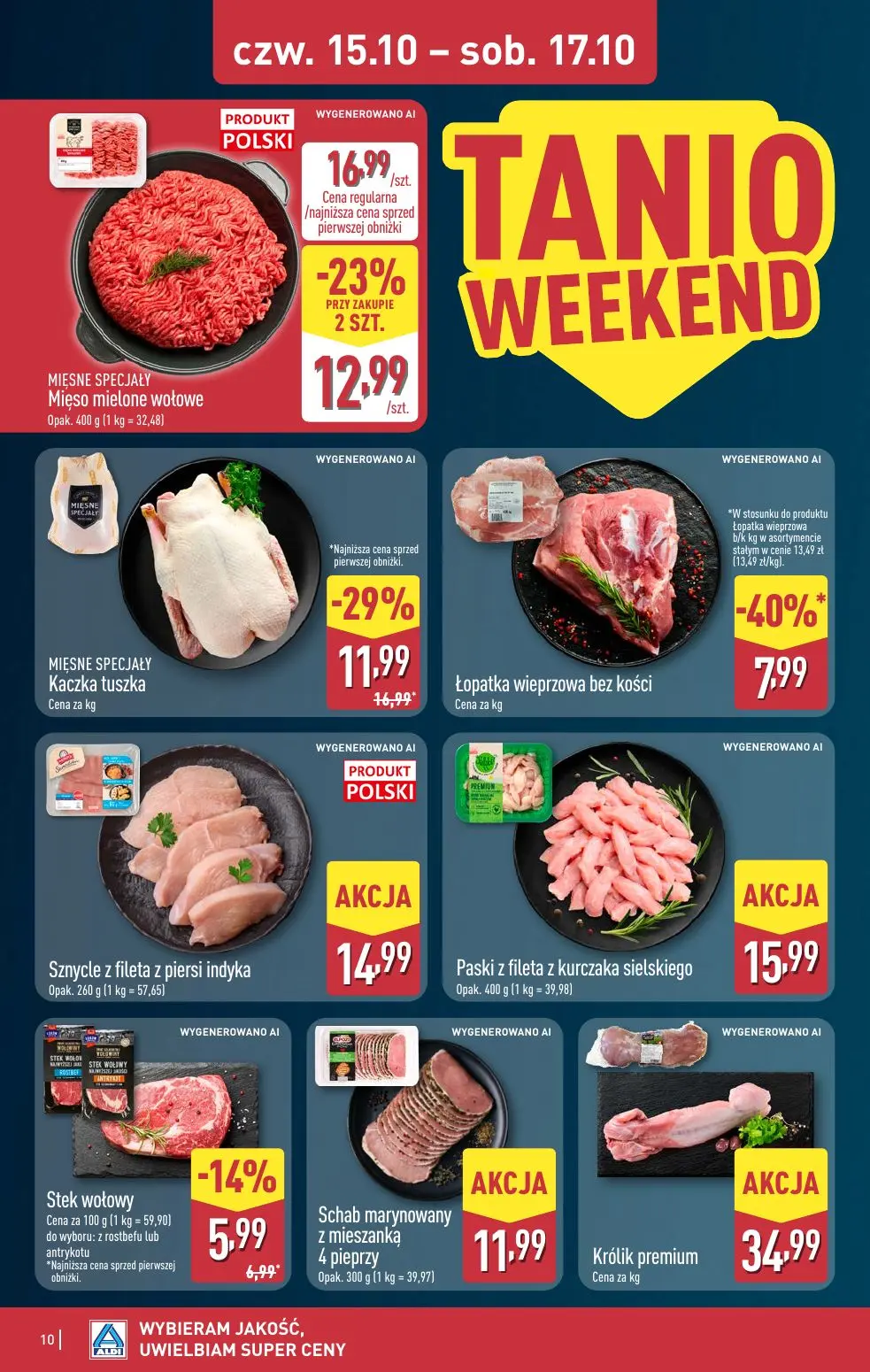 gazetka promocyjna ALDI Oferta na WEEKEND - Strona 10