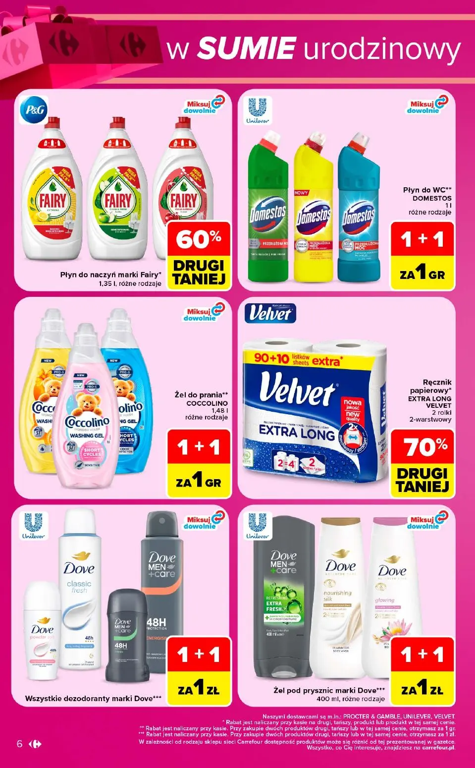 gazetka promocyjna Carrefour Urodzinowy weekend okazji - Strona 6