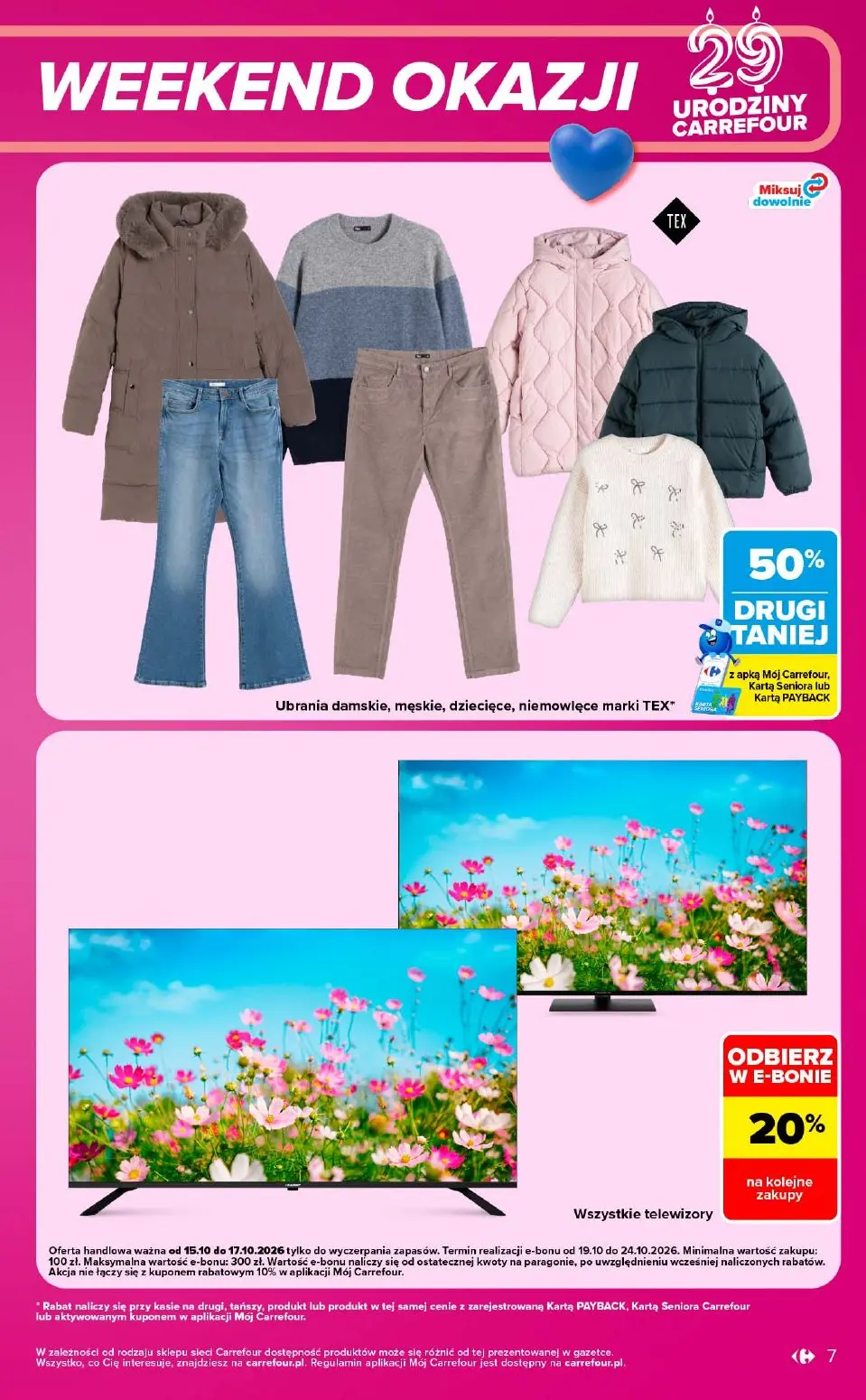 gazetka promocyjna Carrefour Urodzinowy weekend okazji - Strona 7