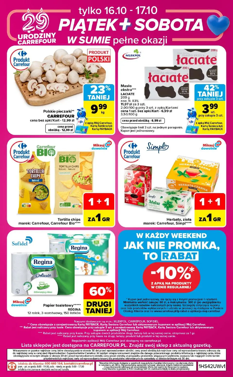 gazetka promocyjna Carrefour Urodzinowy weekend okazji - Strona 8
