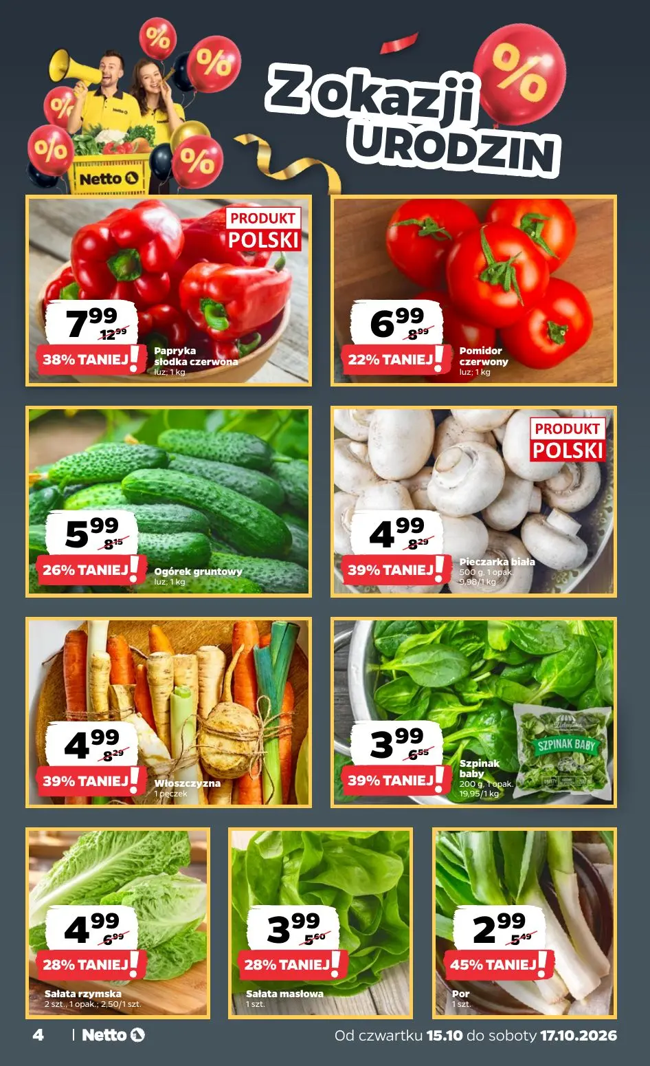 gazetka promocyjna NETTO Gazetka spożywcza - Strona 4