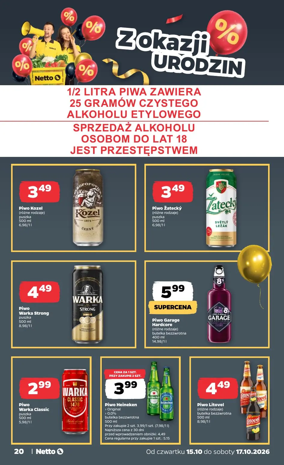 gazetka promocyjna NETTO Gazetka spożywcza - Strona 20