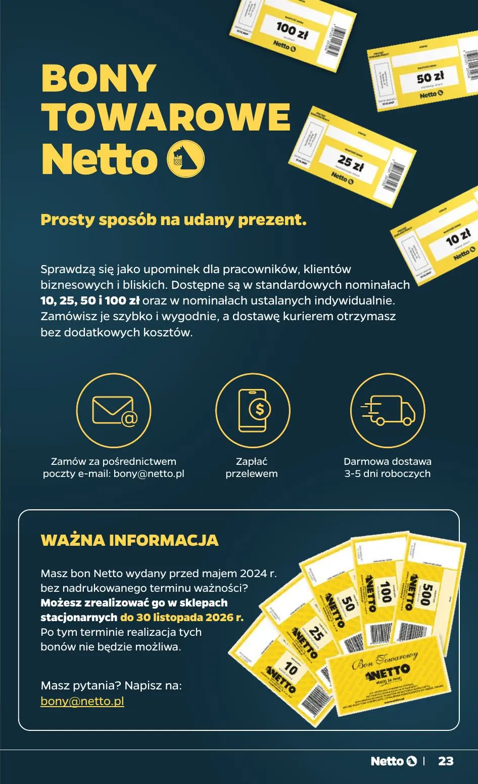 gazetka promocyjna NETTO Gazetka spożywcza - Strona 23