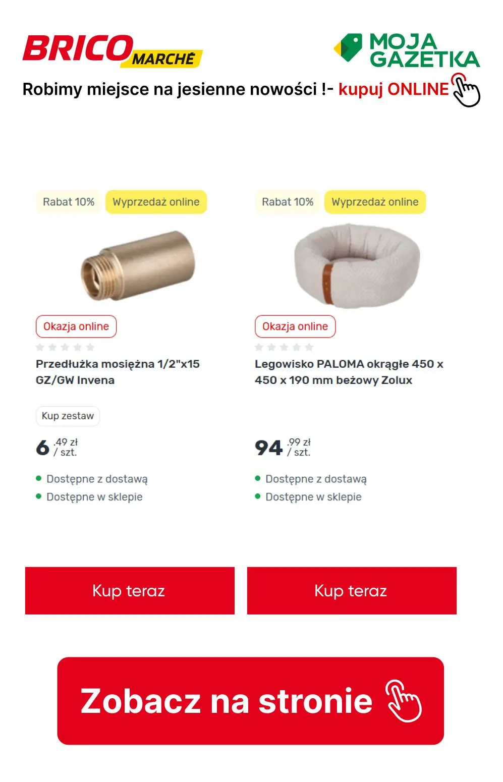 gazetka promocyjna BRICOMARCHE Robimy miejsce na jesienne nowości! - Strona 7