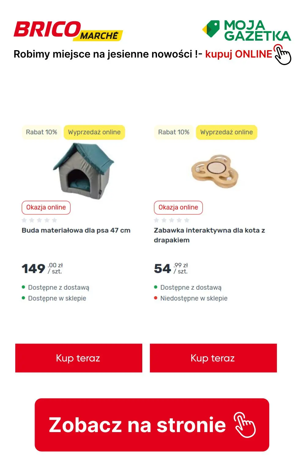 gazetka promocyjna BRICOMARCHE Robimy miejsce na jesienne nowości! - Strona 14