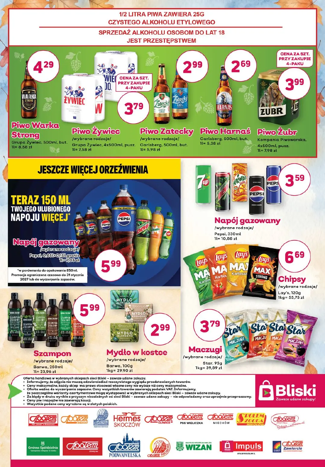 gazetka promocyjna Społem Zawiercie  - Strona 4