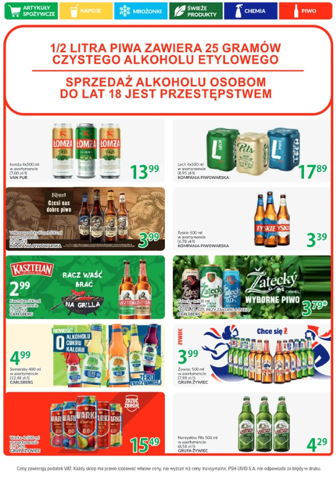 gazetka promocyjna Livio Gazetka spożywcza - Strona 4