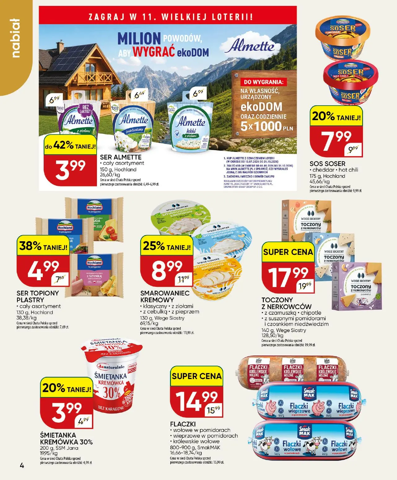 gazetka promocyjna Chata Polska  - Strona 4