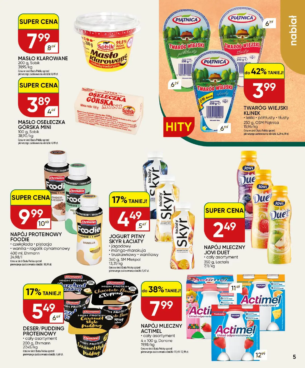 gazetka promocyjna Chata Polska  - Strona 5