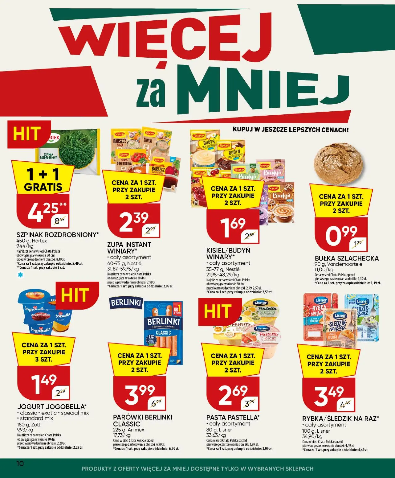 gazetka promocyjna Chata Polska  - Strona 10