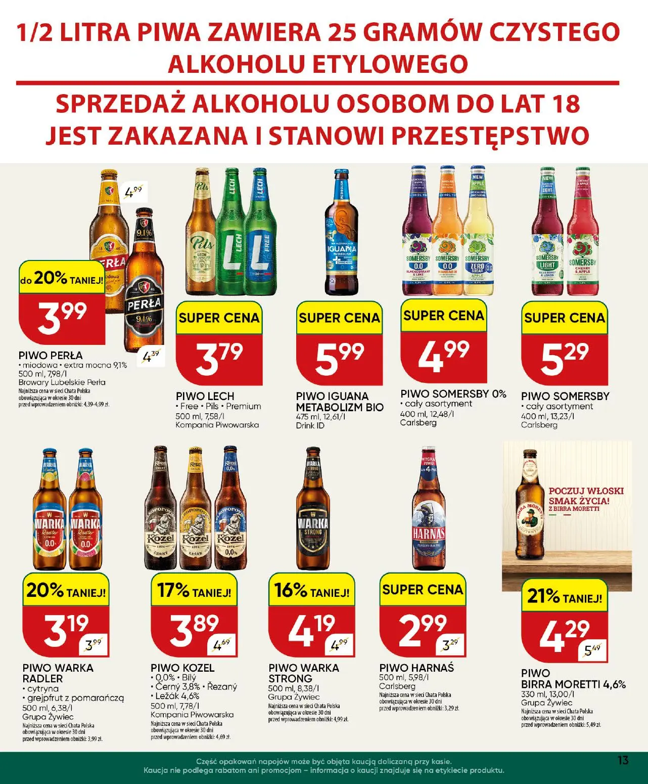 gazetka promocyjna Chata Polska  - Strona 13