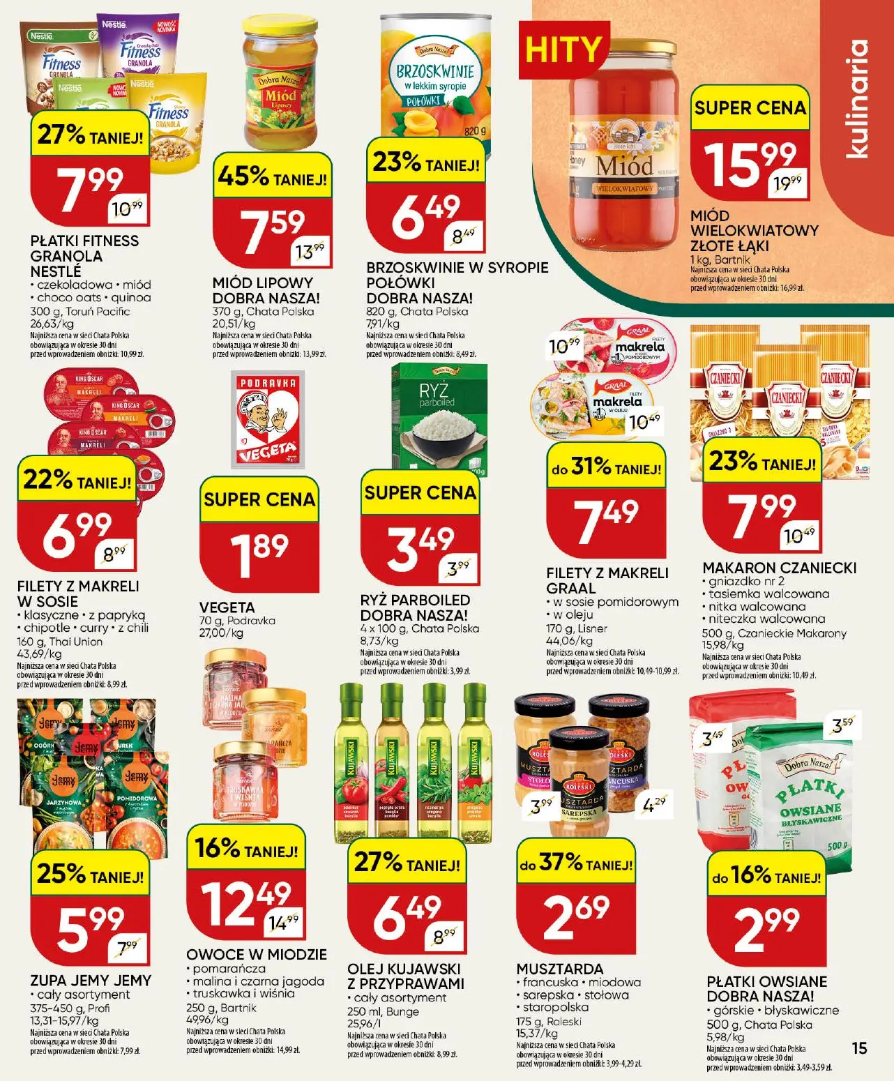 gazetka promocyjna Chata Polska  - Strona 15