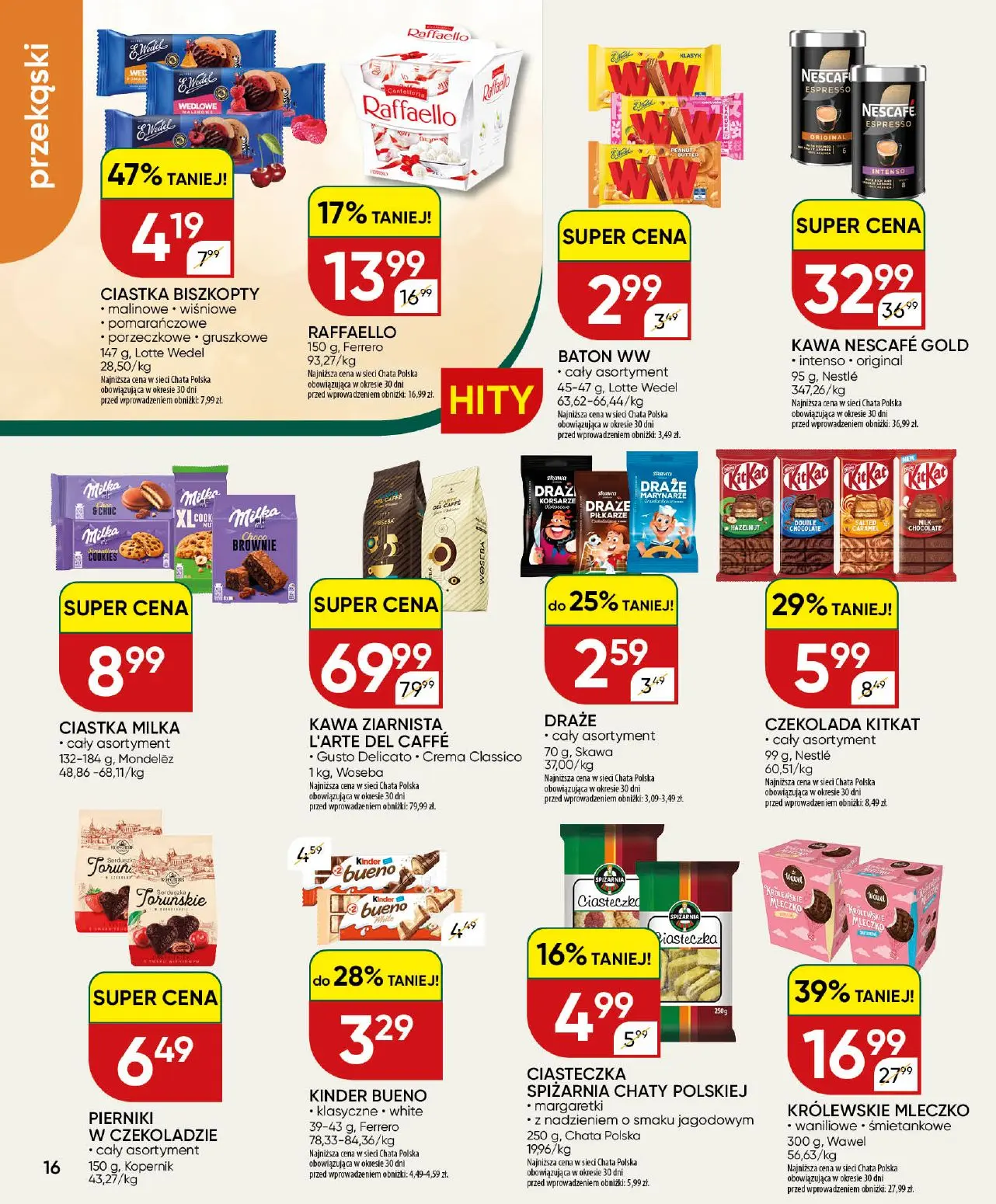 gazetka promocyjna Chata Polska  - Strona 16