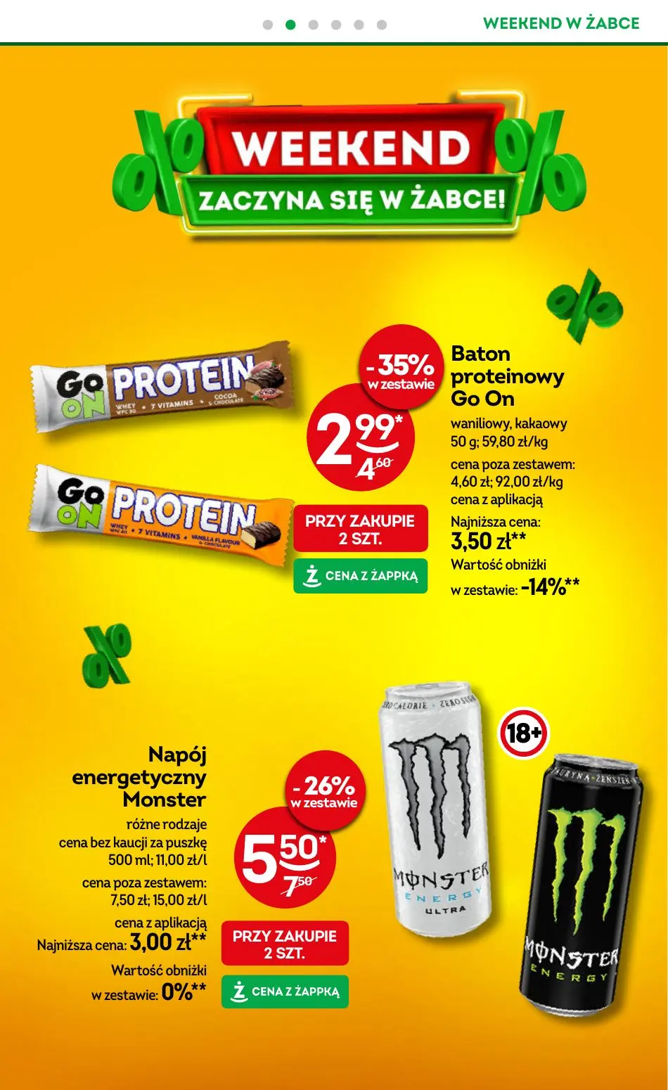 gazetka promocyjna Żabka Weekendowe promocje - Strona 3