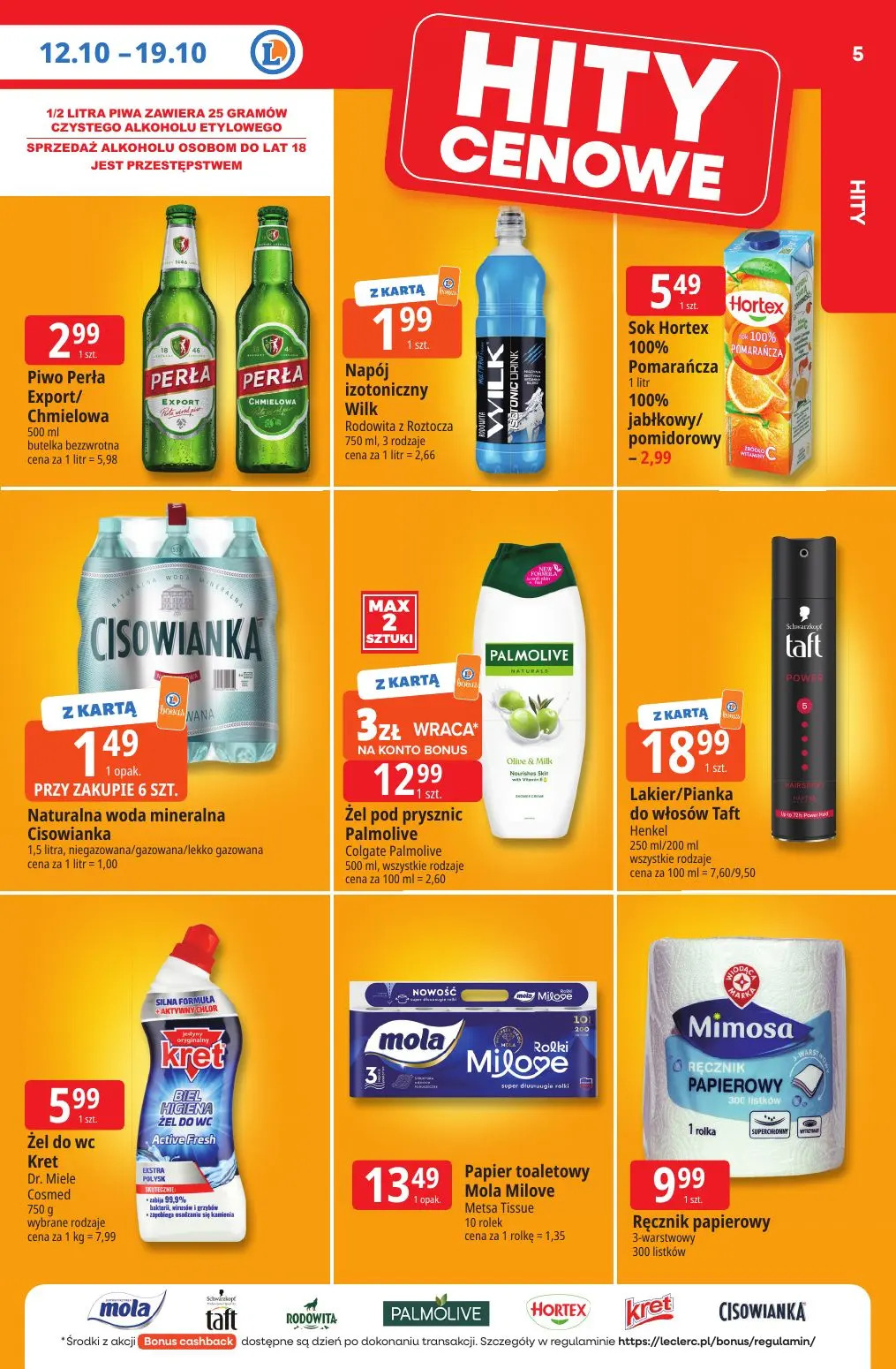 gazetka promocyjna E.Leclerc Tanio to tu! - Strona 5