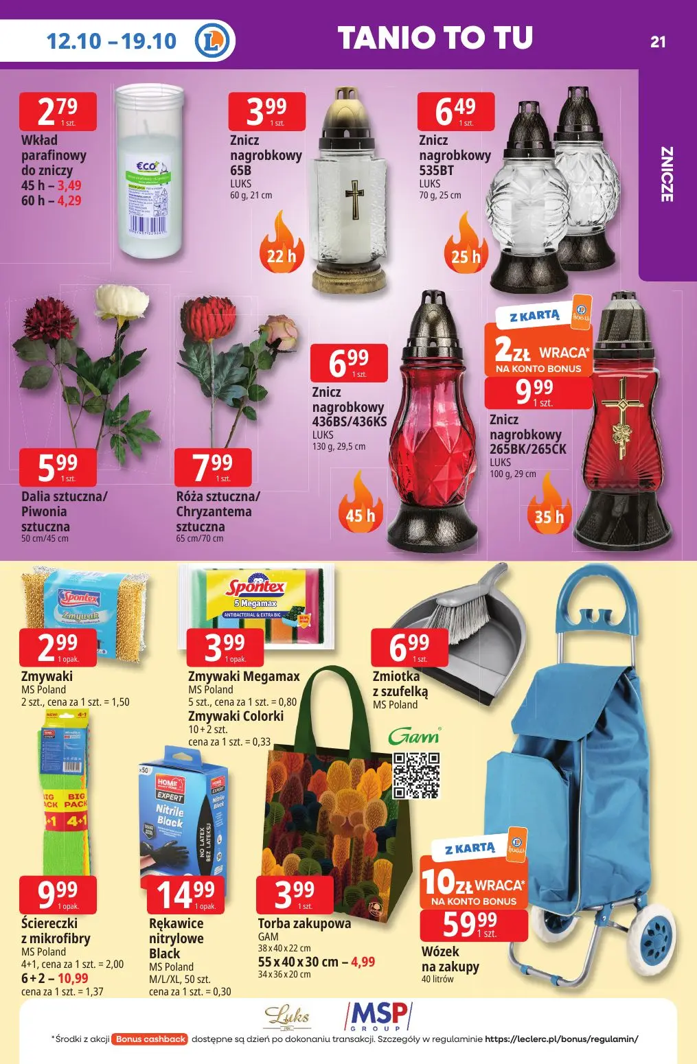 gazetka promocyjna E.Leclerc Tanio to tu! - Strona 21