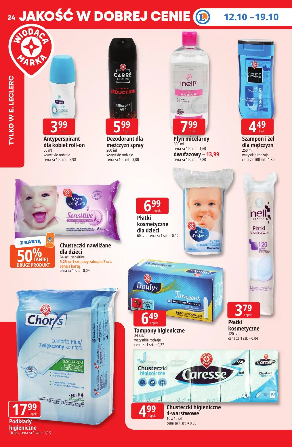 gazetka promocyjna E.Leclerc Tanio to tu! - Strona 24
