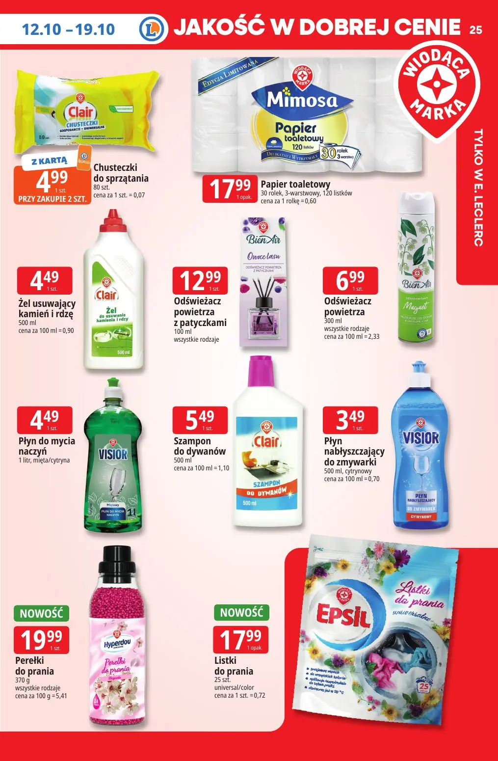 gazetka promocyjna E.Leclerc Tanio to tu! - Strona 25