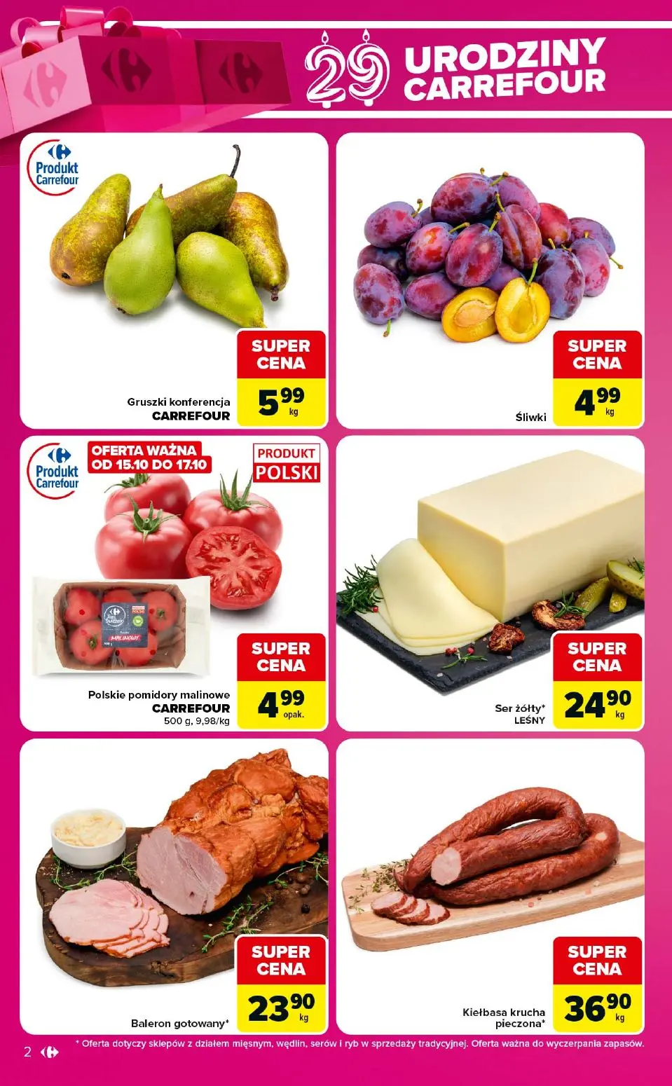 gazetka promocyjna Carrefour Express 29 Urodziny Carrefour - Strona 2