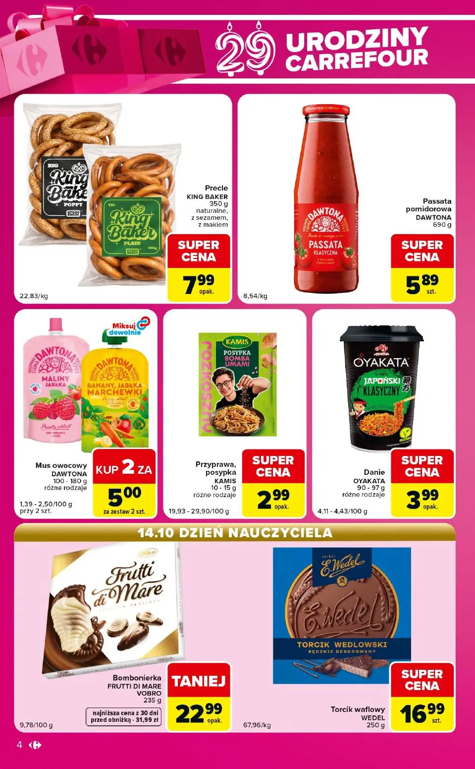 gazetka promocyjna Carrefour Express 29 Urodziny Carrefour - Strona 4