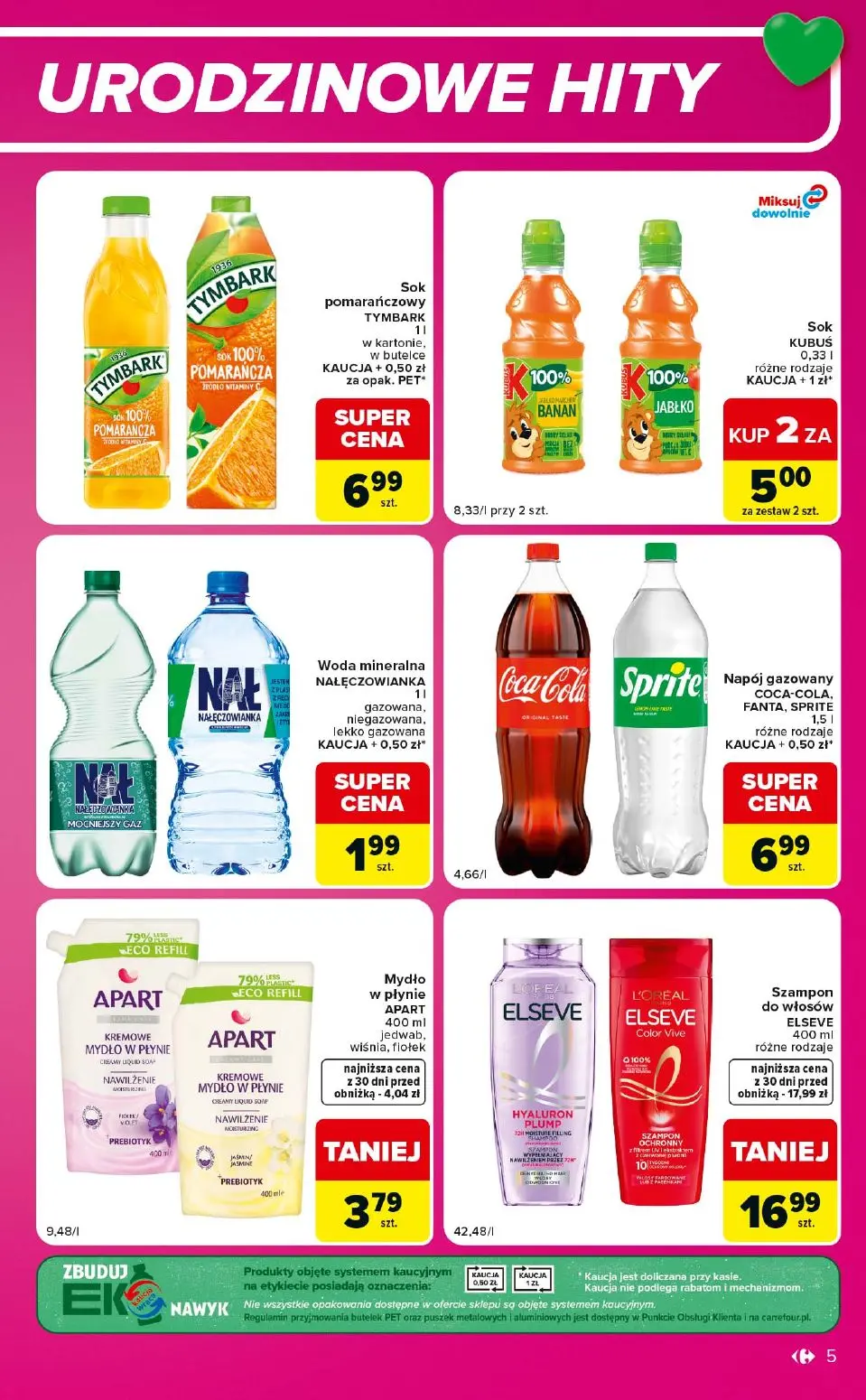 gazetka promocyjna Carrefour Express 29 Urodziny Carrefour - Strona 5