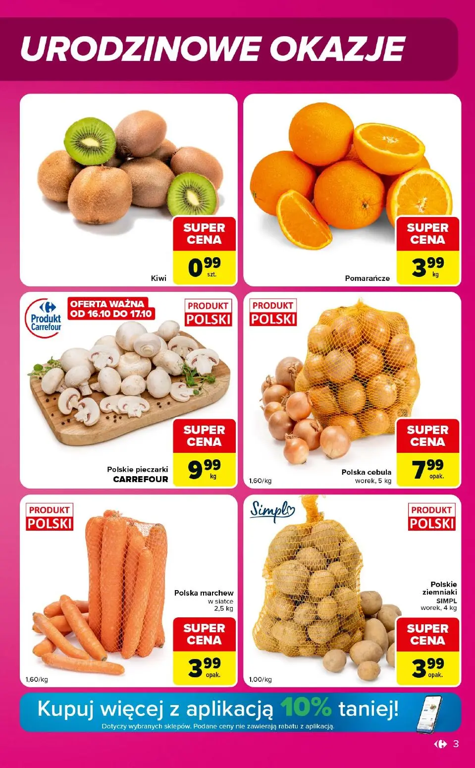 gazetka promocyjna Carrefour Market 29 Urodziny Carrefour - Strona 3