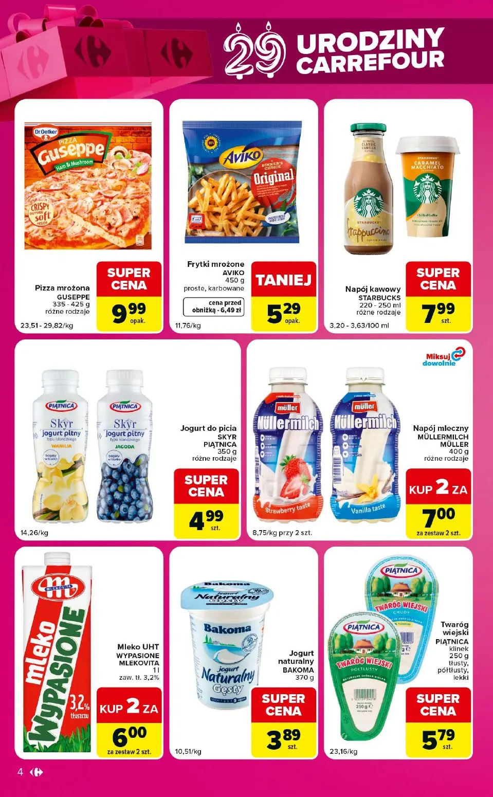 gazetka promocyjna Carrefour Market 29 Urodziny Carrefour - Strona 4