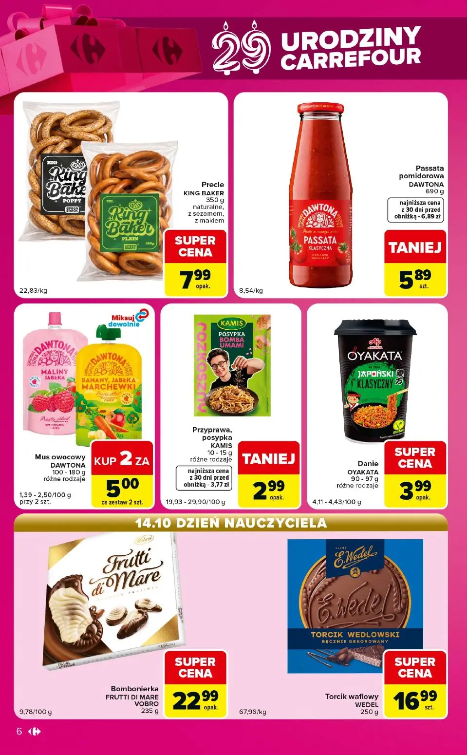 gazetka promocyjna Carrefour Market 29 Urodziny Carrefour - Strona 6