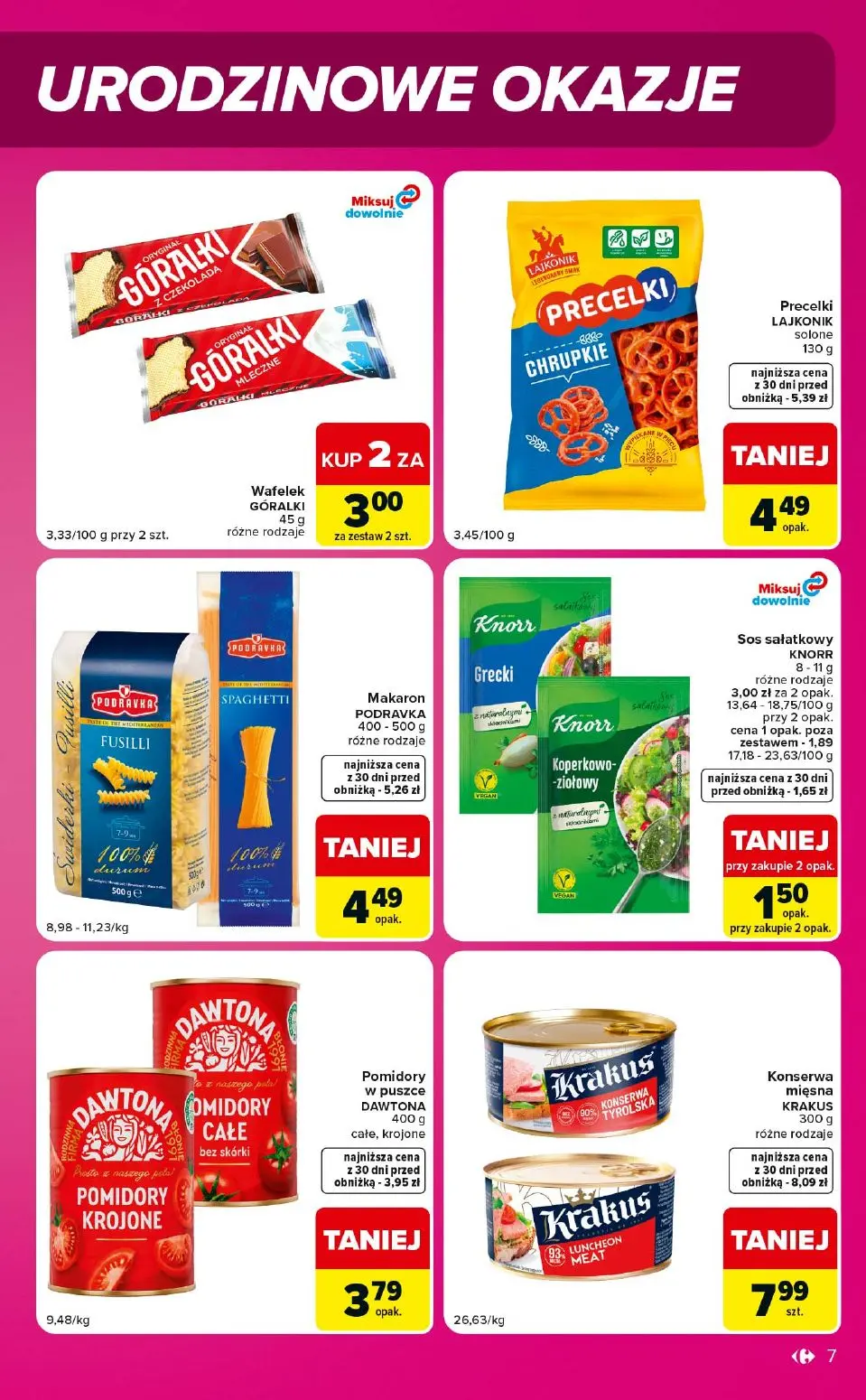 gazetka promocyjna Carrefour Market 29 Urodziny Carrefour - Strona 7
