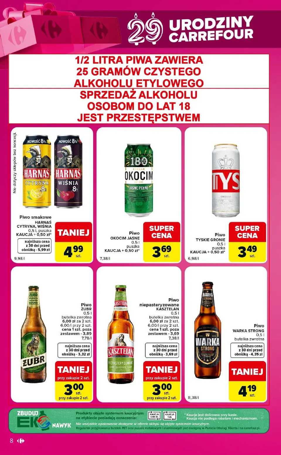gazetka promocyjna Carrefour Market 29 Urodziny Carrefour - Strona 8