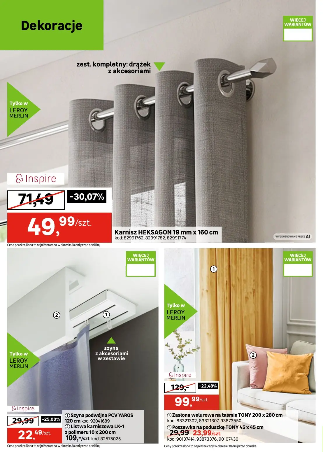 gazetka promocyjna Leroy Merlin Dni mojego domu - Strona 20