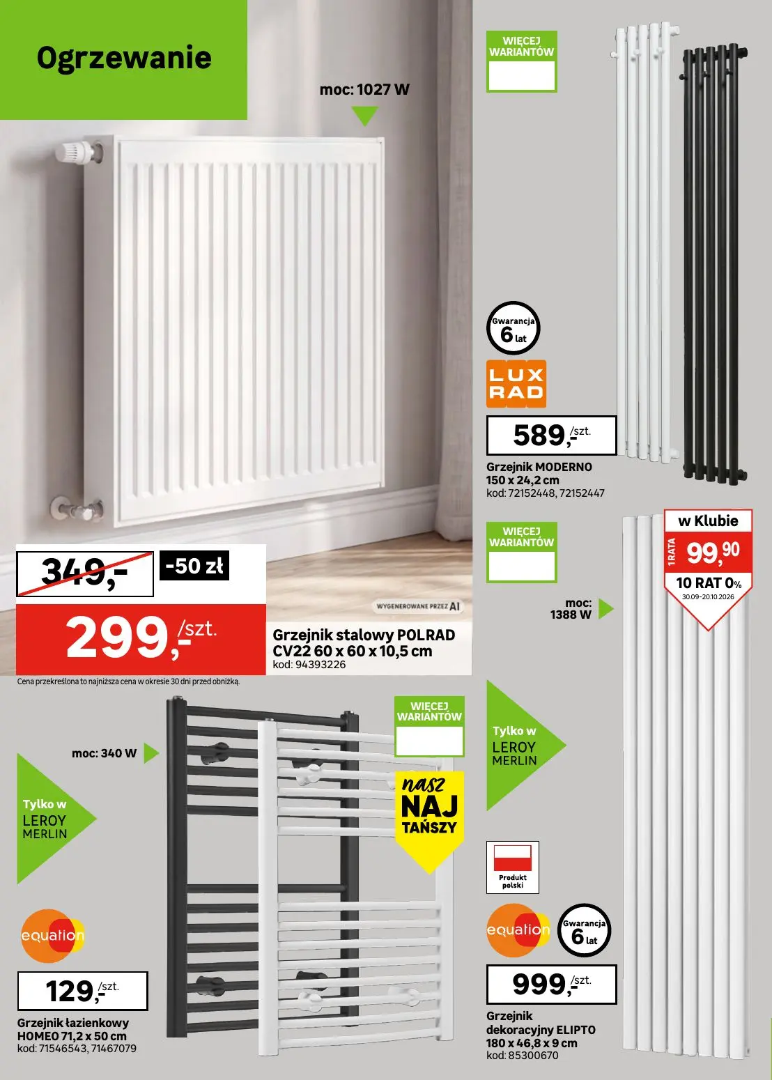 gazetka promocyjna Leroy Merlin Dni mojego domu - Strona 32
