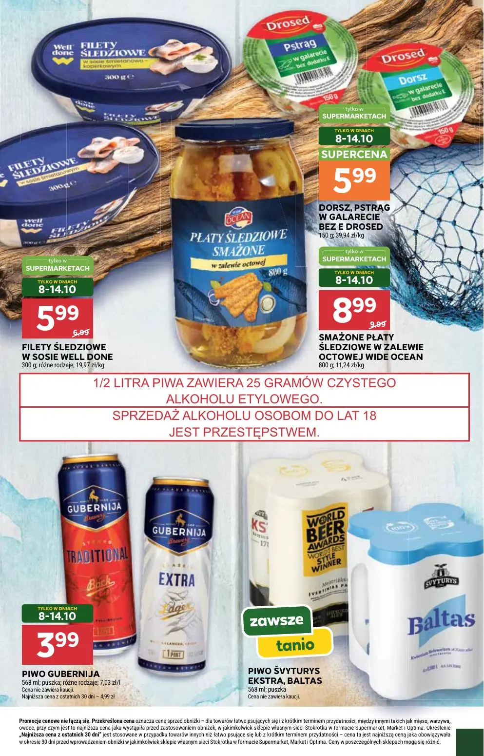 gazetka promocyjna Stokrotka Supermarket Kuchnia Bałtycka - Strona 8