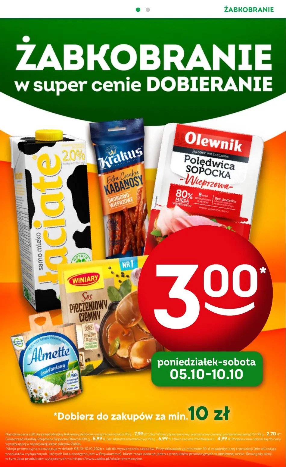 gazetka promocyjna Żabka Codzienne produkty - Strona 2