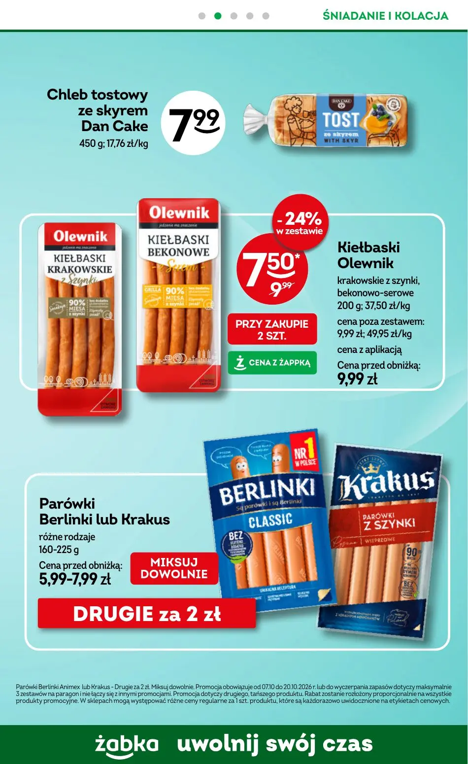 gazetka promocyjna Żabka Codzienne produkty - Strona 13
