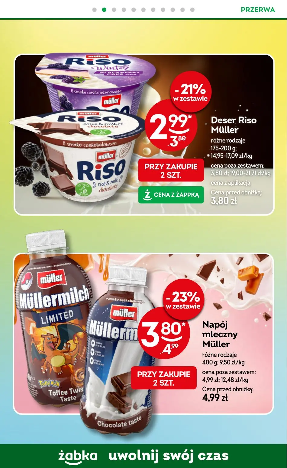 gazetka promocyjna Żabka Uwolnij swój czas - Strona 57