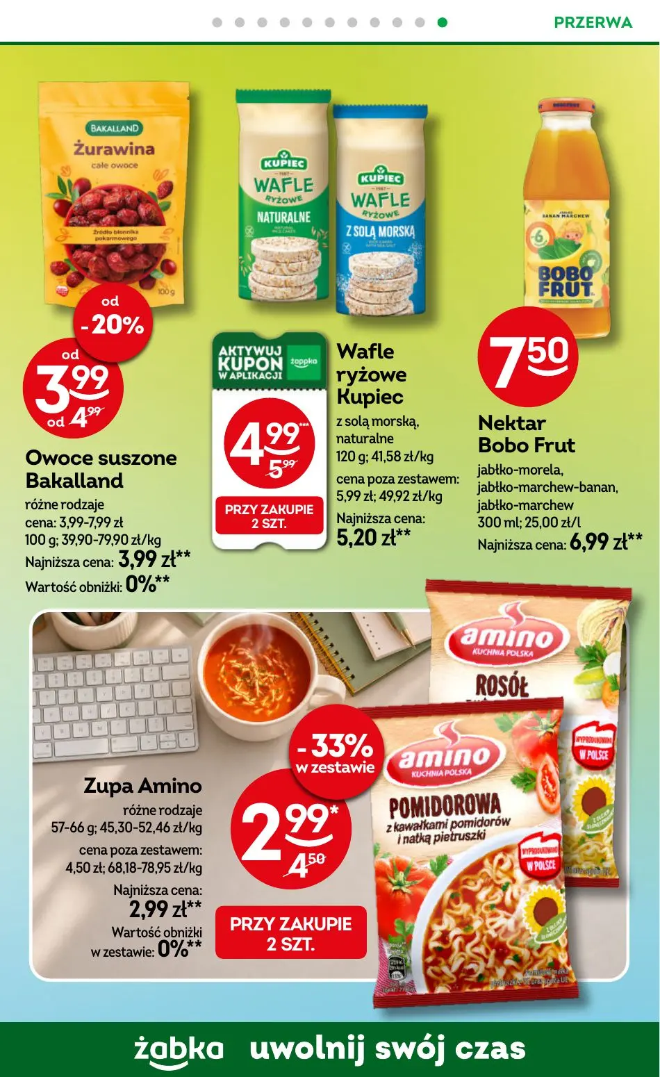 gazetka promocyjna Żabka Uwolnij swój czas - Strona 66