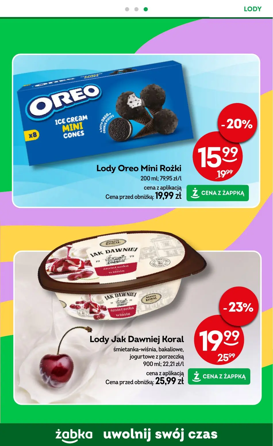 gazetka promocyjna Żabka Uwolnij swój czas - Strona 69