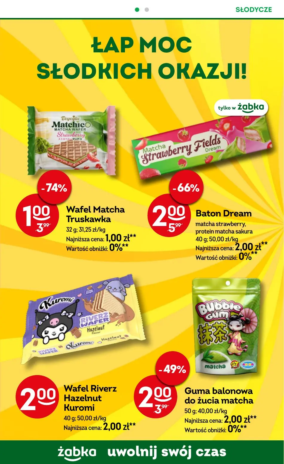 gazetka promocyjna Żabka Uwolnij swój czas - Strona 70