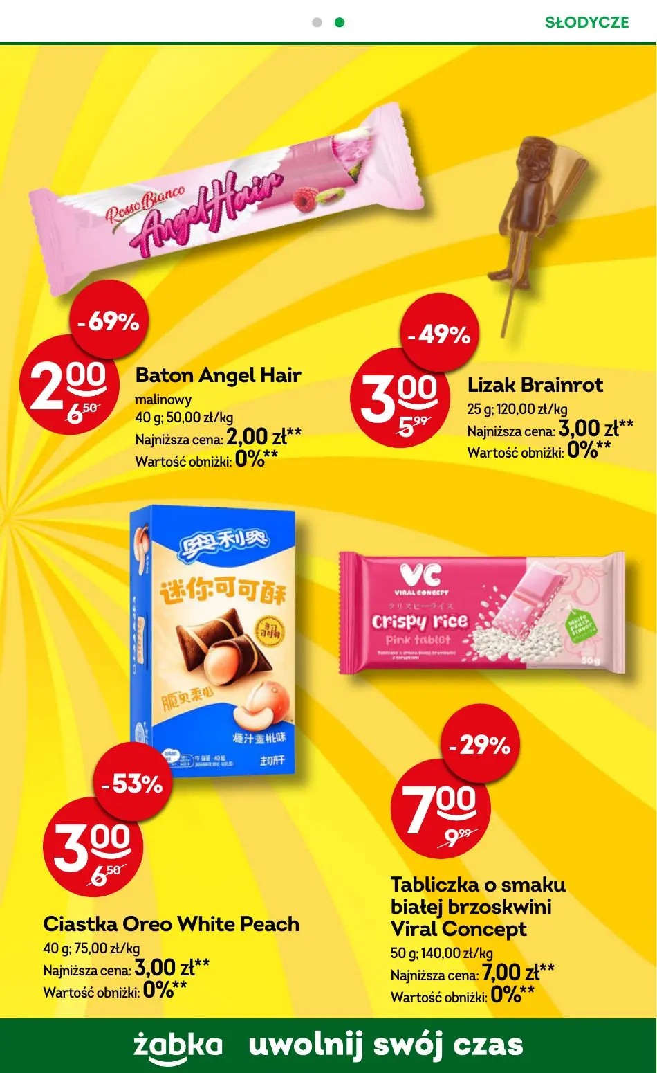 gazetka promocyjna Żabka Uwolnij swój czas - Strona 71