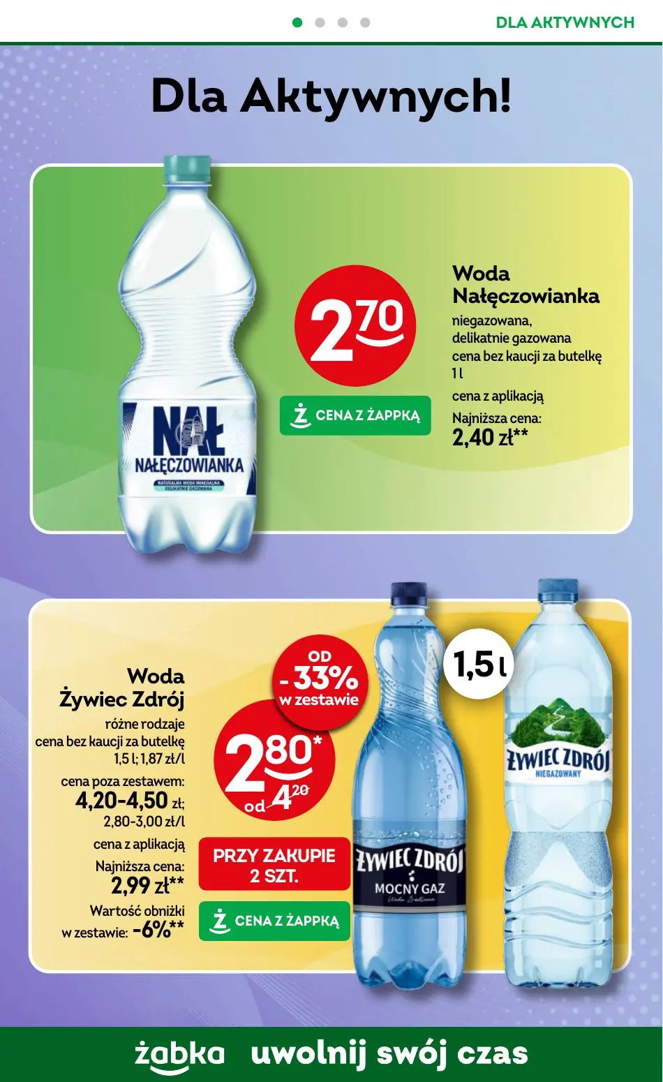 gazetka promocyjna Żabka Uwolnij swój czas - Strona 72
