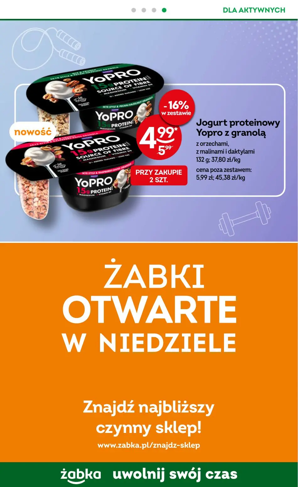 gazetka promocyjna Żabka Uwolnij swój czas - Strona 75